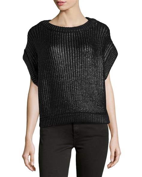 black michael michael kors knits|Michael Kors black.